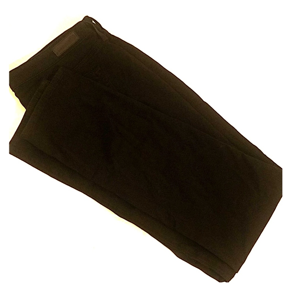 AG "The Stilt" Cigarette Leg Jeans in Black Sateen